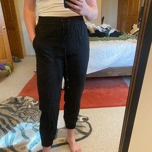 Theory linen joggers